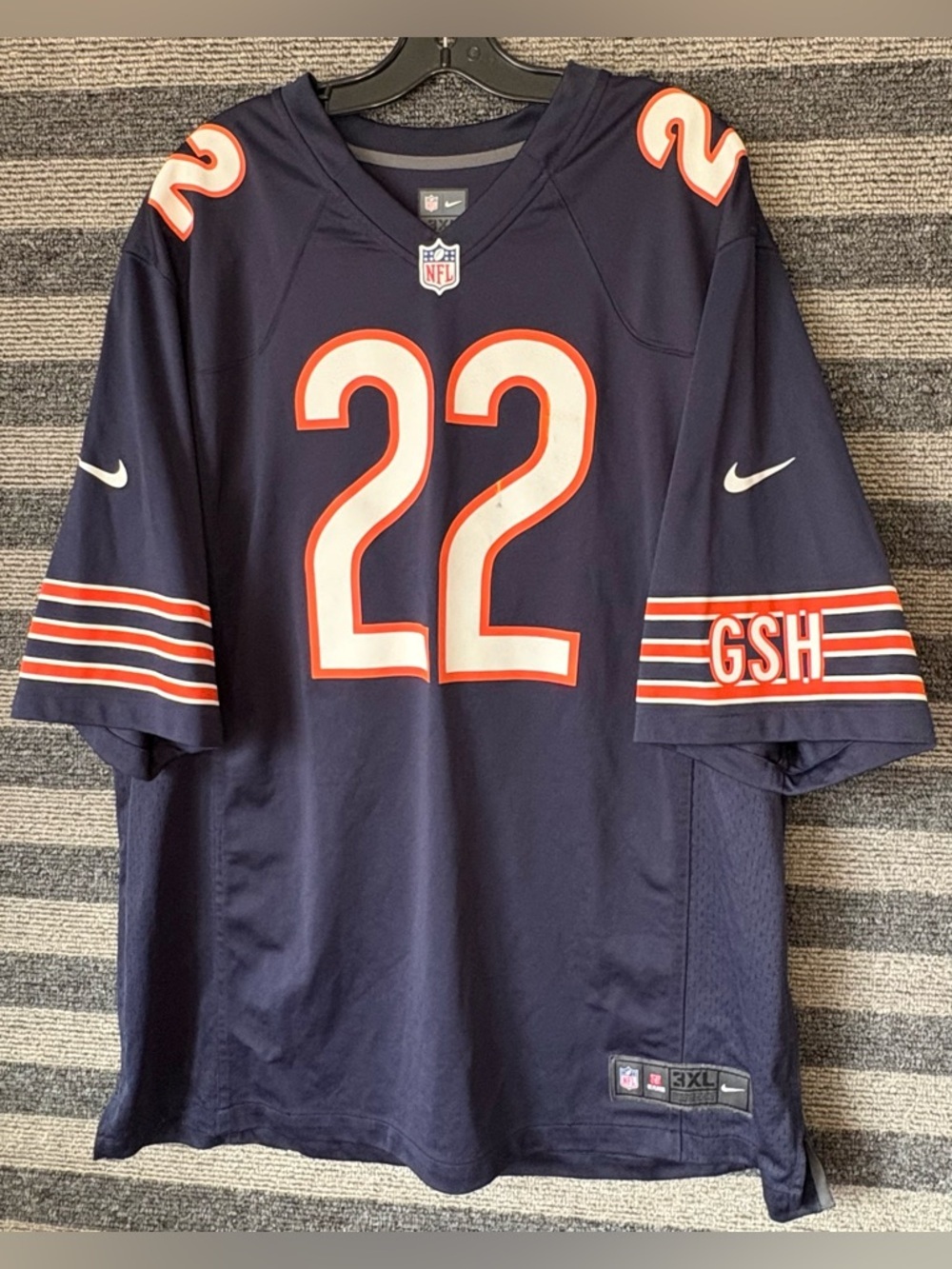 Nike Matt Forte Chicago Bears #22 NFL Football Jersey Men’s 3XL